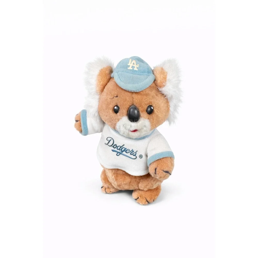 Vintage Los Angeles Dodgers Koala Plush Toy‎ MLB Baseball Fan Mascot 10in